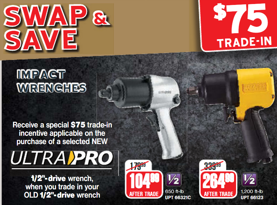 Napa - Swap and Save - Impact Wrenches