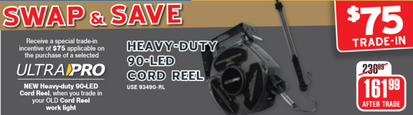 Swap and Save March - Cord Reel