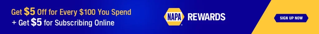Sign up for NAPA Rewards with Redwater NAPA